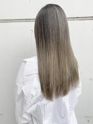 セミロング カラー ヘアアレンジ ✨ハイクオリティ✨ 山本香也のヘアスタイル