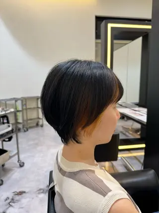 ショート 明井 准弥のヘアスタイル