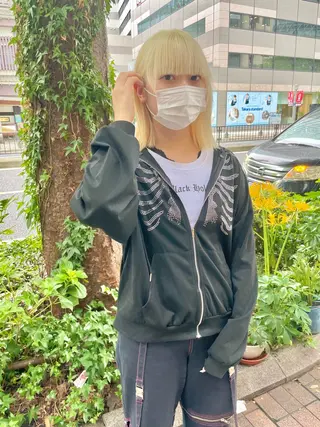 ミディアム カラー ミユル/ 盛れるエクステ🎀✨のヘアスタイル