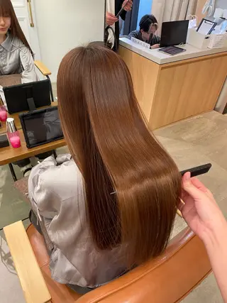 ロング 髪質改善🤍艶カラー ゆいのヘアスタイル