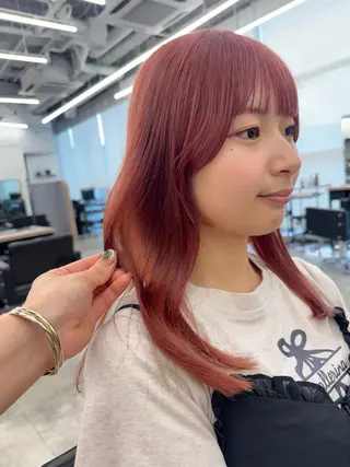 ロング 艶髪／レイヤー／ 透明感🎀／MARIのヘアスタイル