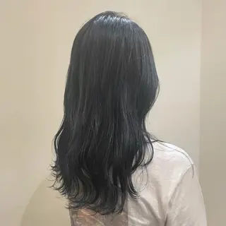 ロング カラー 🚀MOEKA ᵕ̈ ハイトーン💫のヘアスタイル