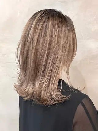 ミディアム カラー 🫧透明感カラー🫧 OIKAWAのヘアスタイル