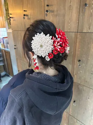 ヘアアレンジ 溜 一太のヘアスタイル