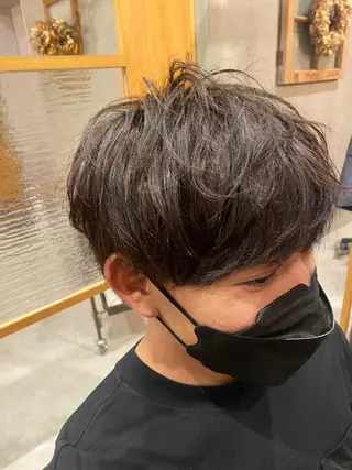 ミディアム メンズ 高橋 奎太のヘアスタイル