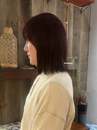 ミディアム カラー 暖色カラー/レイヤー 🌙 オノユリカのヘアスタイル