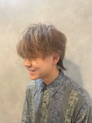 メンズ フリーランスシェアサロンルレイル所属・心斎橋/メンズ /ルレイル/地形真希のヘアスタイル