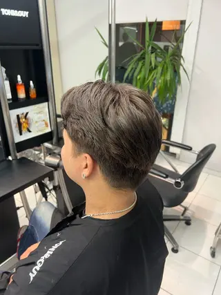 メンズ ハッタ ミクのヘアスタイル