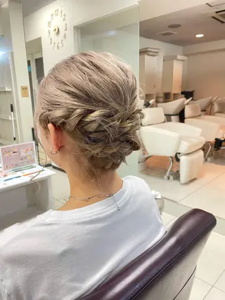 ロング ヘアアレンジ XANADU上野店 🐼ﾖｺﾊｼのヘアスタイル