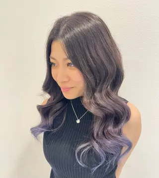 ロング カラー NAGASHIMA RINAのヘアスタイル