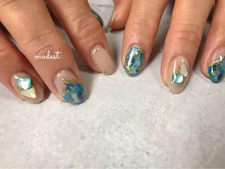 ネイル 久田 悠佳のネイルデザイン