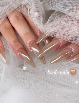 ネイル primavera ワンホン系/ちゅるんのネイルデザイン