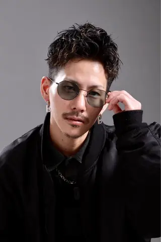 ショート CHROM TOKYO the  Barber 新宿店所属・畠山 敦匡のヘアスタイル