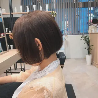 ショート ノツコウダイ /ぱつっとボブのヘアスタイル