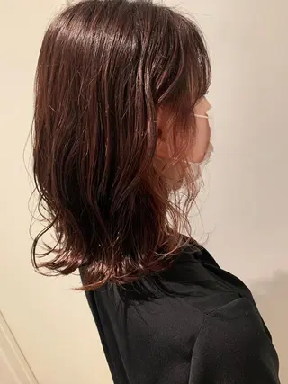 ショート カラー 吉沢遣人/レイヤー 艶カラー/パーマのヘアスタイル