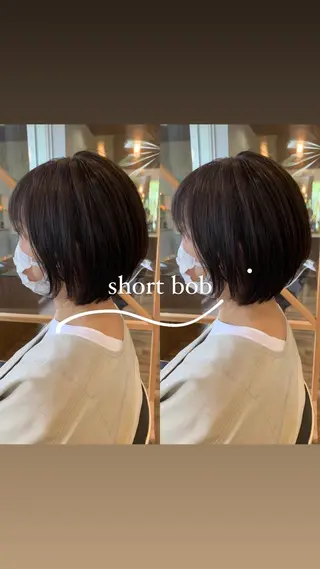 ショート カラー 🐸鈴木 綾乃🐸のヘアスタイル