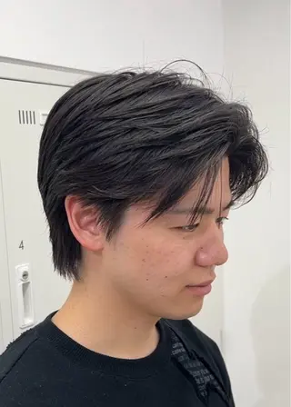 ミディアム パーマ メンズ ♠️メンズ特化／ 社 由樹♠️のヘアスタイル