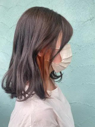 ミディアム カラー ☔️サロンモデル募集 ☔️セイラ☔️のヘアスタイル