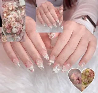 ネイル le luxe nails所属・あやね あんなのネイルデザイン