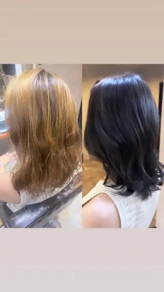 ロング カラー The C橋本所属・️🫧透明感🫧🎀 カラー/HINANOのヘアスタイル