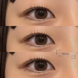 マツエク・マツパ RICOL 《リコル》のマツエク・マツパデザイン