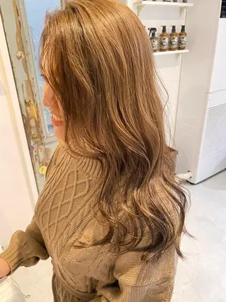 ロング カラー vixus mamiのヘアスタイル