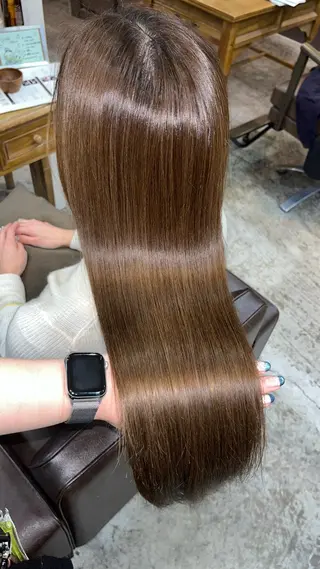 ロング 韓国風🇰🇷 makoのヘアスタイル