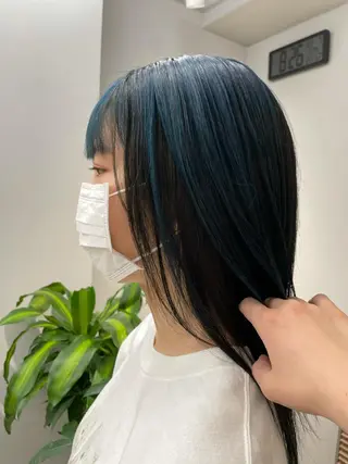 ロング ior北千住【イオール】所属・YU(ハイトーン/ ブリーチカラー)のヘアスタイル