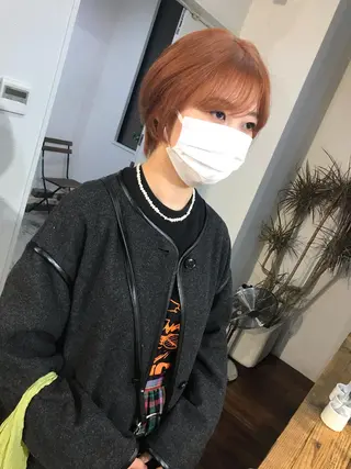 ショート benji所属・名駅/ブリーチカラー /レイヤー/髪質改善のヘアスタイル