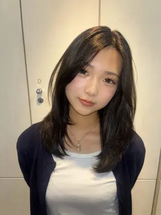 ロング カラー ヘアアレンジ メンズ シールエクステ🎀 羽エクステ🌙しぇるのヘアスタイル