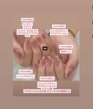 ネイル デュー所属・カワイ マミのネイルデザイン