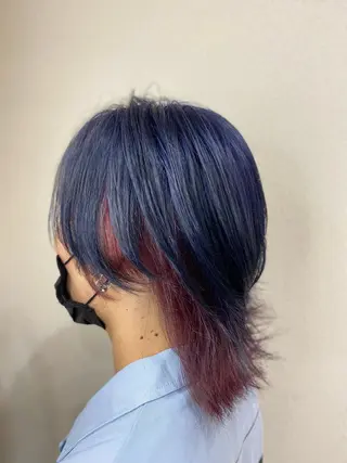 メンズ ゆぴ☾‪/推しカラー /ハイトーンのヘアスタイル