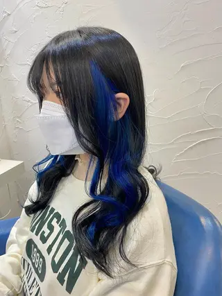 セミロング カラー uros.所属・メンズパーマ/ エクステ🌞セナのヘアスタイル