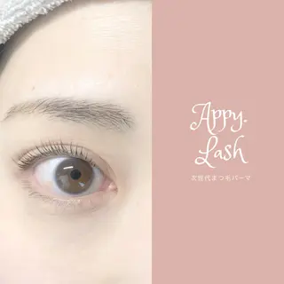 マツエク・マツパ まつげと眉の専門店 Appy.Lashのマツエク・マツパデザイン