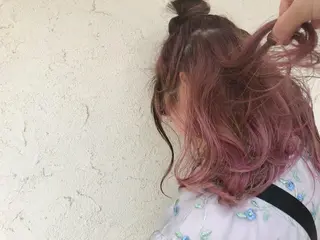 ミディアム カラー 艶髪育成サロン 京橋　shinのヘアスタイル