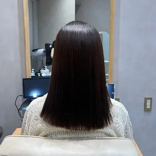 カラー ひなこ♡艶カラー/ ベージュ🤍透明感のヘアスタイル