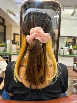 セミロング ヘアースタジオバレッタ所属・山本 孝行のヘアスタイル
