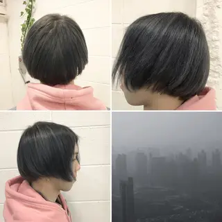 ミディアム カラー メンズ "PEPPU "所属・派手髪、ハイトーン ショートヘアShinのヘアスタイル