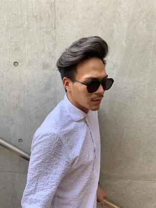 カラー メンズ box mico. mutsumiのヘアスタイル