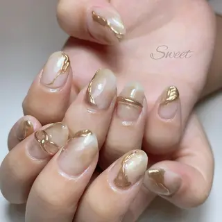 ネイル sweet 仲野陽子のネイルデザイン