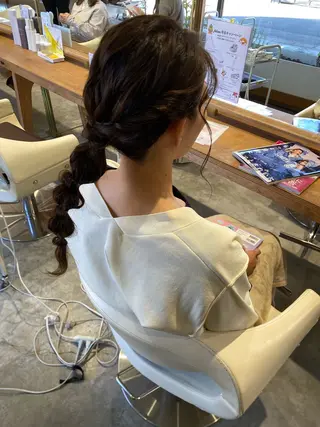 ロング ヘアアレンジ fulam所属・MIKU ／fulamのヘアスタイル