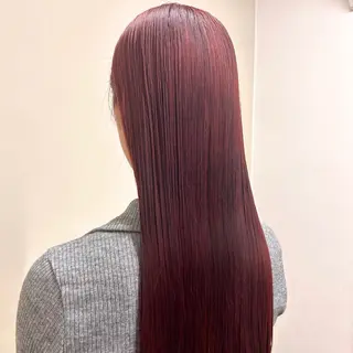 ロング カラー 中崎町ハイトーン🫧 神崎 源のヘアスタイル