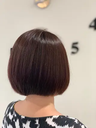 ミディアム カラー 松吉 純平のヘアスタイル