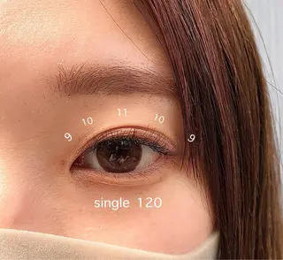 マツエク・マツパ タグチ アユミのマツエク・マツパデザイン