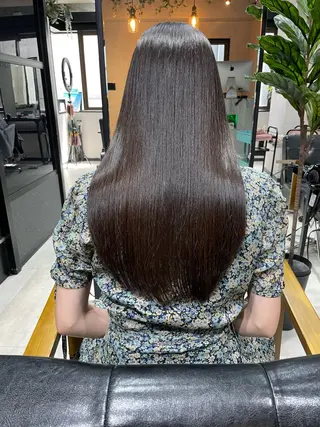 セミロング カラー 美髪プロデュース /岡崎勇人のヘアスタイル