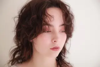 ミディアム パーマ レイヤー,ボブ / 彩未のヘアスタイル