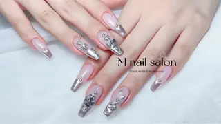 ネイル M🌷nail 長さだし専門店のネイルデザイン