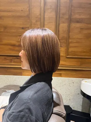 ショート カラー ミンクス銀座店所属・MINX 外山 海成/銀座のヘアスタイル