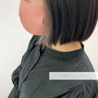 セミロング カラー 透明感カラー💖 Stylist佐藤澪のヘアスタイル