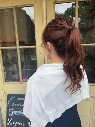 ロング ヘアアレンジ KURIA*⋆ஐ ブリーチ/韓国ヘアのヘアスタイル